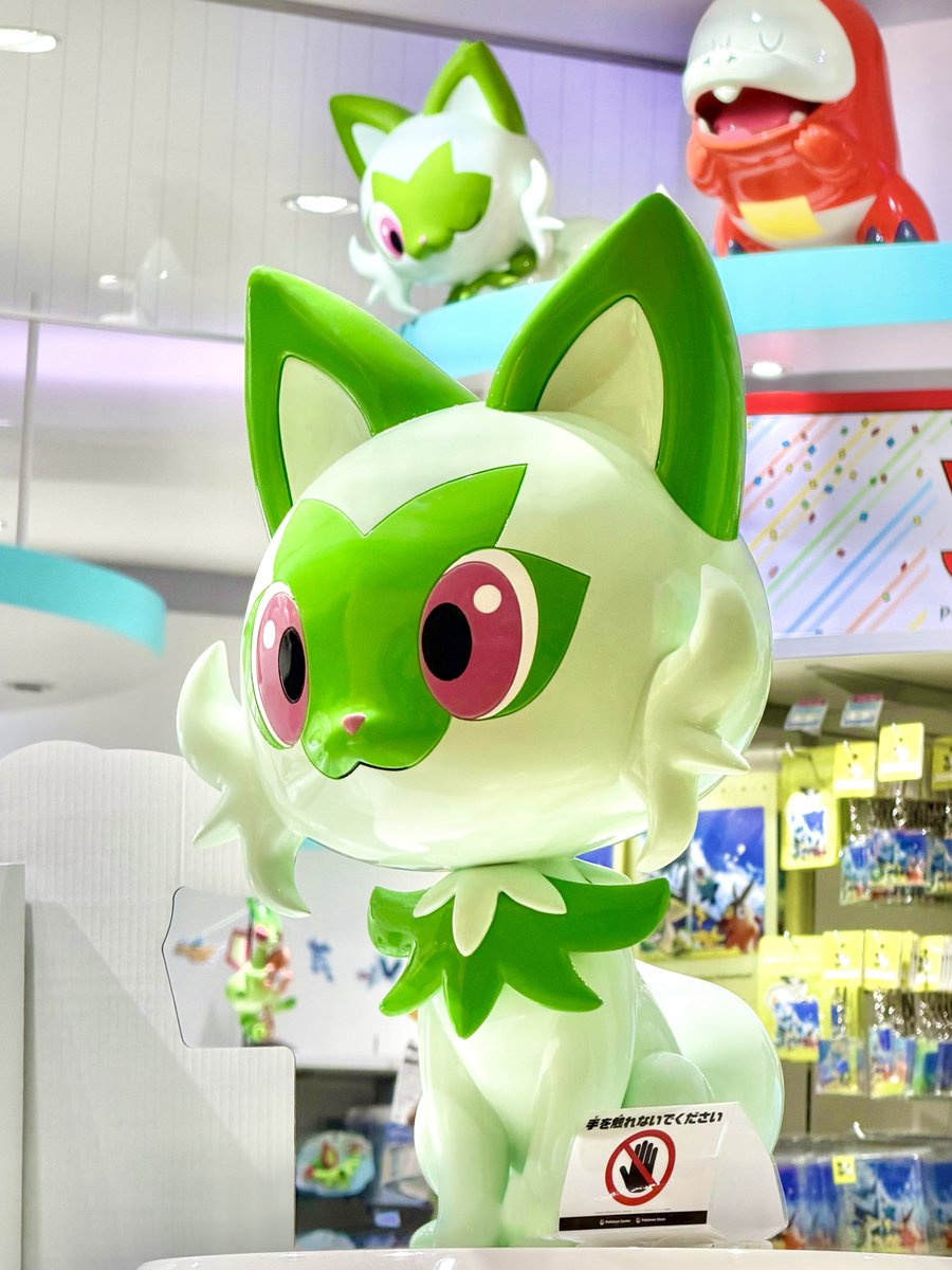 nyahojay's tweet photo. ポケセンサッポロのニャオハ𐋥 ꛰‹ര  ོ̫മ› ꛰𐋧
2匹同時写し！ https://t.co/Yd4DR9AFZ2