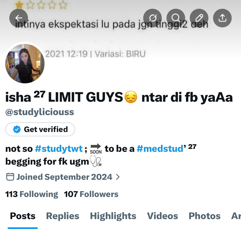 isha ²⁷ LIMIT GUYS😔 ntar di fb yaAa tweet media