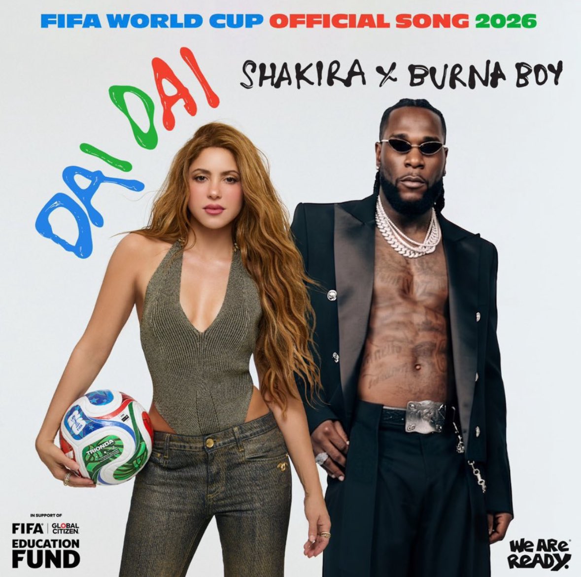 BurnaBoyStats's tweet photo. “Dai Dai” by Shakira &amp; Burna Boy has now reached number #1 on iTunes in 56 countries; 🤯💥

Malaysia 🇲🇾 (NEW) https://t.co/iphAH0Fo7d