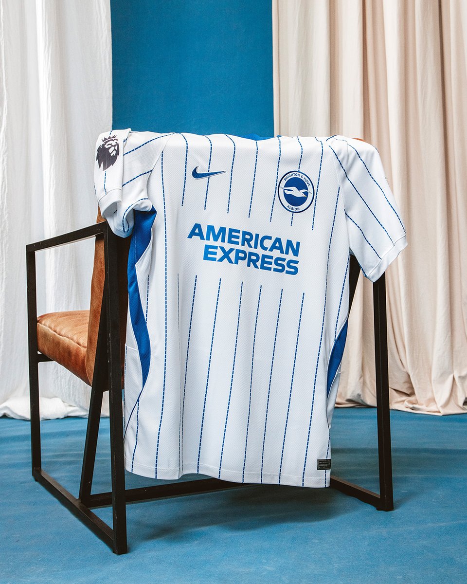 Footballtweet's tweet photo. 👕 The Brighton home &amp; away shirts for the 2026/27 might be an all-timer from the club. 

Sensational work from Nike. https://t.co/yUFLFfmzrY