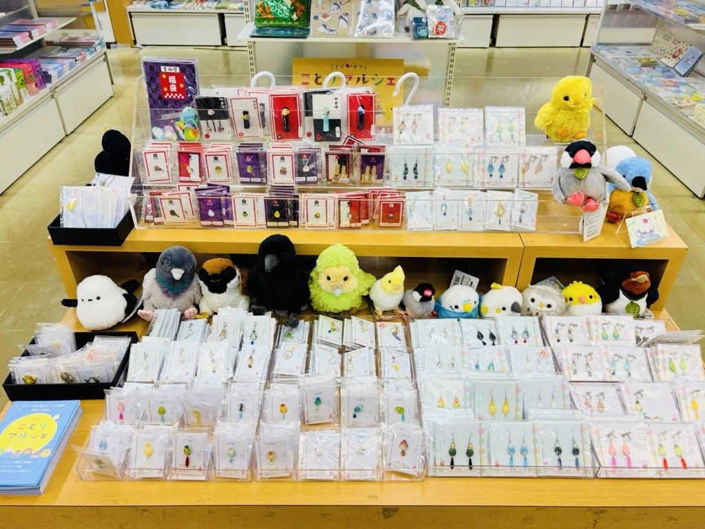 ことりマルシェ新潟 @KoumeyaShop 墨梅屋さまのアクセサリー