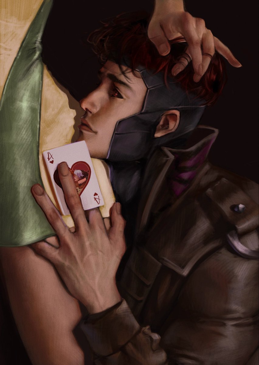 dawnwilldraw's tweet photo. Gambit never folds.
He folds just fine.

Fanart by me ✨

#marvelrivals #gambit https://t.co/EVQpaL47Cs