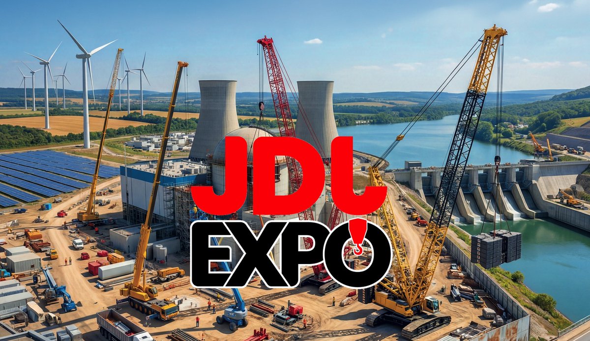 SALONJDLEXPO's tweet photo. JDL EXPO 2026 : Construisons l’avenir !
Les grands projets de demain commencent ici. Du nucléaire aux énergies renouvelables, en passant par les infrastructures et les grands chantiers, .....

https://t.co/XF7YS6RYgP

@EDFofficiel  @GROUPE_JDL  #salon #Matériels  #Énergies https://t.co/kGhxHg0Wrx