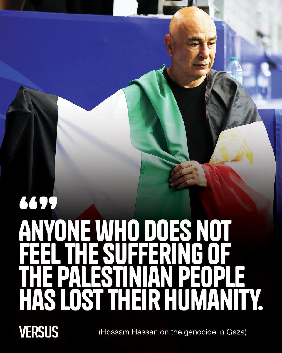 vsrsus's tweet photo. Egypt coach Hossam Hassan has used football’s biggest stage to stand in support of the Palestinian people. https://t.co/snEc0qIPTU