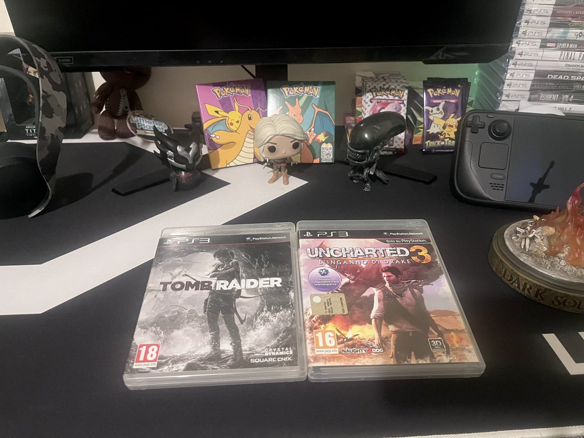 Volkernya's tweet photo. Visto che sono in modalità "recupero" su PS3, ho riaggiunto alla collezione due retail che in passato avevo perso.
Grazie Vinted e grazie all'ormai caro vecchio fisico: quello che compri, possiedi e non è un pezzo di carta triste con un codice stampato. https://t.co/255IW6oxno