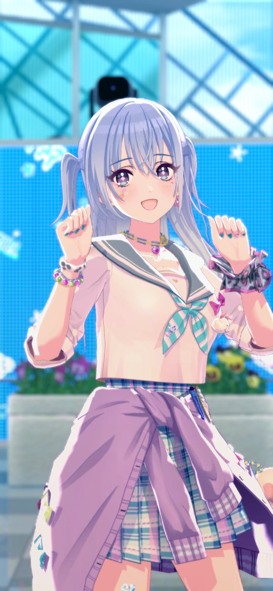 schneeku's tweet photo. ギャル羽那ちゃん
 #鈴木羽那 https://t.co/OyRRhxmkqo