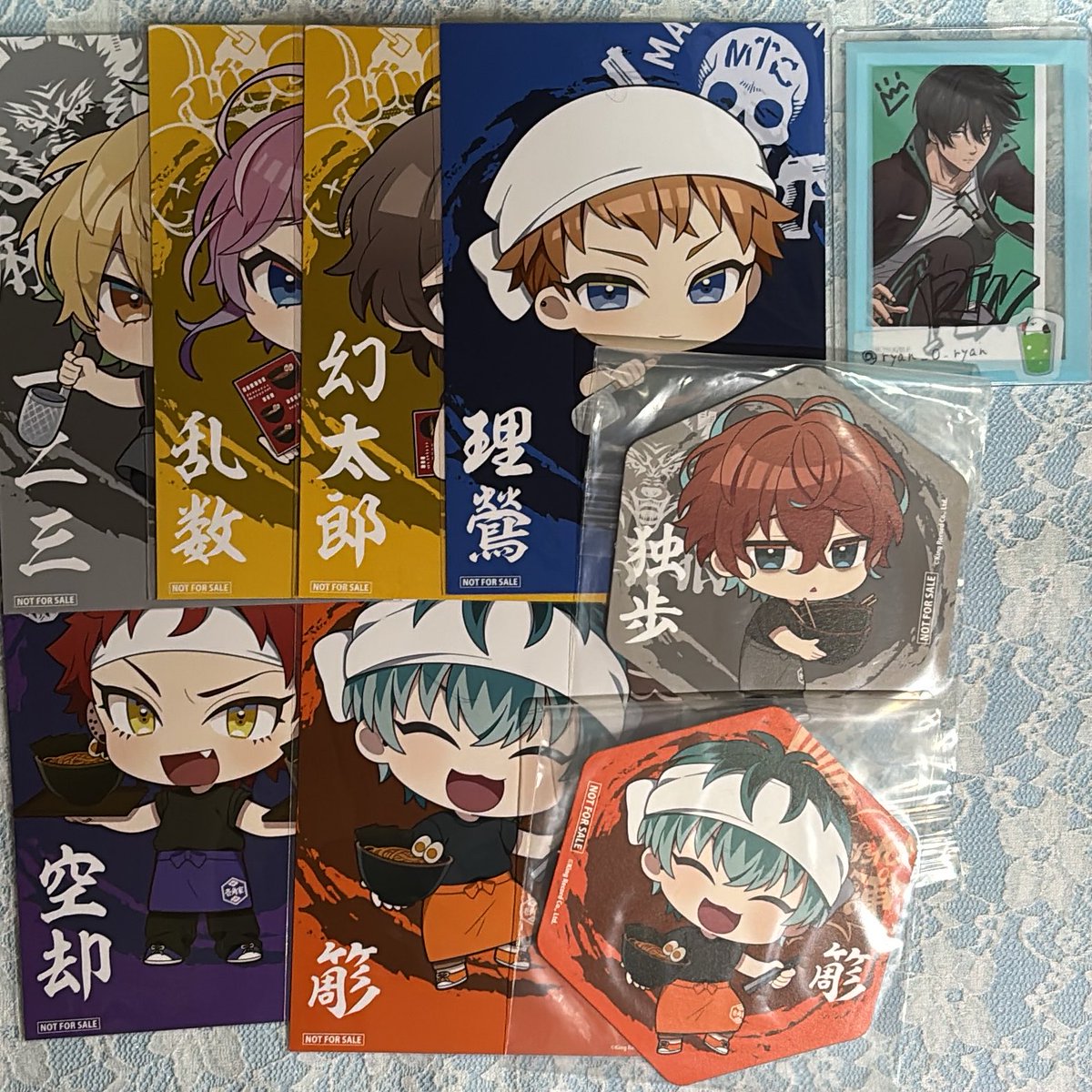 ryan_0_ryan's tweet photo. 【交換】ヒプノシスマイク　ヒプマイ　壱角家　ポストカード　コースター

譲→理鶯　乱数　幻太郎　一二三　⭐︎独歩　⭐︎簓　空劫

求→ポスカ　一郎　左馬刻
　　コースター　左馬刻

ポスカ左馬刻さんとの交換は2:1◎
⭐︎は左馬刻さんとの交換のみ

郵送交換です

お気軽にお声掛けください https://t.co/YF2FTV6tCW
