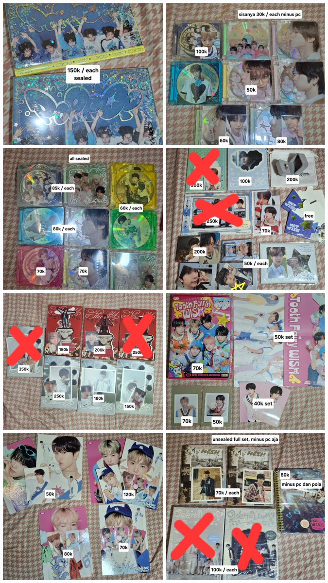 artikas_'s tweet photo. WTS READY INA NCT WISH

❣️ on hand / siap kirim
💘 harga splitpay (+5k co)
💞 no cod, jne only
💓 Ww must have ina address
❤️‍🔥 keep fullpay

Buy min 200k, disc 5k/each

🖇️ full co shopee inc all https://t.co/6UTYyGlkYi

💟DM FOR CONDI, PROOF, DLL / https://t.co/RPIca0NzAj (fast). https://t.co/4hvytvgcwR