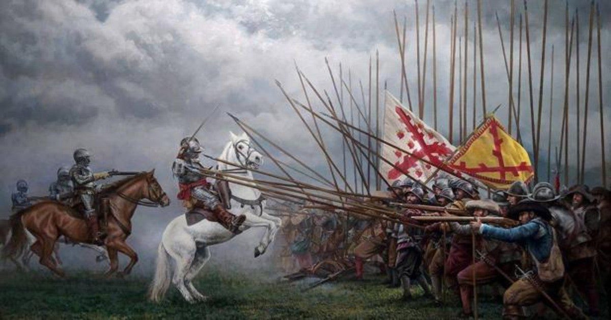 GxldePepeElias's tweet photo. El Virreinato del Río de la Plata en fase de grupos.

El Archiducado de Austria en dieciseiavos.

El Reino de Portugal en octavos.

El Condado de Flandes en cuartos.

Prepárense, los Tercios españoles ya marchan rumbo a los Países Bajos Españoles. https://t.co/lh4PjvF5Rm