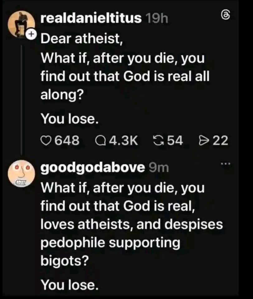 ToriatheistTori's tweet photo. https://t.co/ZNgu9lb6ho