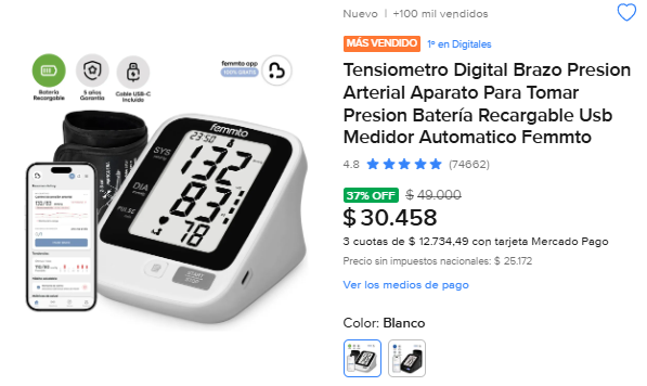 BotdeOfertas's tweet photo. 🇦🇷 La Scaloneta nos da alegrías... y algunos picos de presión. Que no se nos infarte el abuelo
Mejor tener un tensiómetro en casa.
El más vendido de Mercado Libre.
37% OFF
$30.458
https://t.co/NJUQYDOH0S https://t.co/tz2LEeNlmU