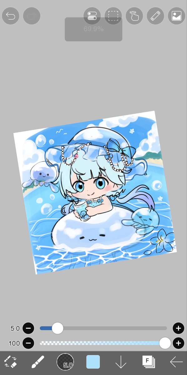 ishimiya__'s tweet photo. 夏満載のクラゲちゃんどうですか🥰🪼✨ https://t.co/NAqps0jVya