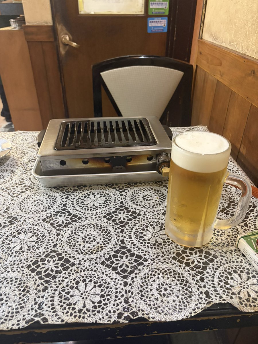 NagaruSizuru's tweet photo. いつも多人数でくる焼肉屋さん！

一人前の量多くない…？
食べ切れるかしら…？
お客さんいなくて貸切状態最高❤️
#居酒屋静流 #エオルゼア飲酒部 https://t.co/3I7CQPI4e3