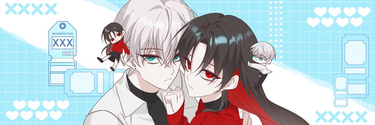 Look_0525's tweet photo. 커미션
🩵🩷 https://t.co/tYXwJQg8XJ