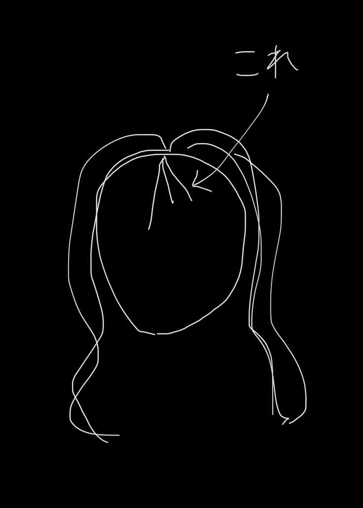 _nazusp's tweet photo. 配信で言ってたそうめんちょろ前髪 https://t.co/QCFRJ7LQ98