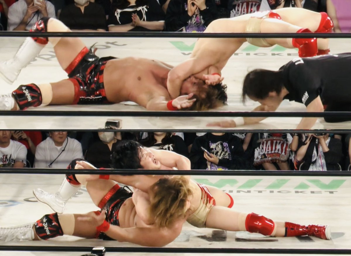 0925689's tweet photo. Daiki…さん、
かっこよかったです👹！
#noah_ghc
#wrestleUNIVERSE https://t.co/C16TdshFGp