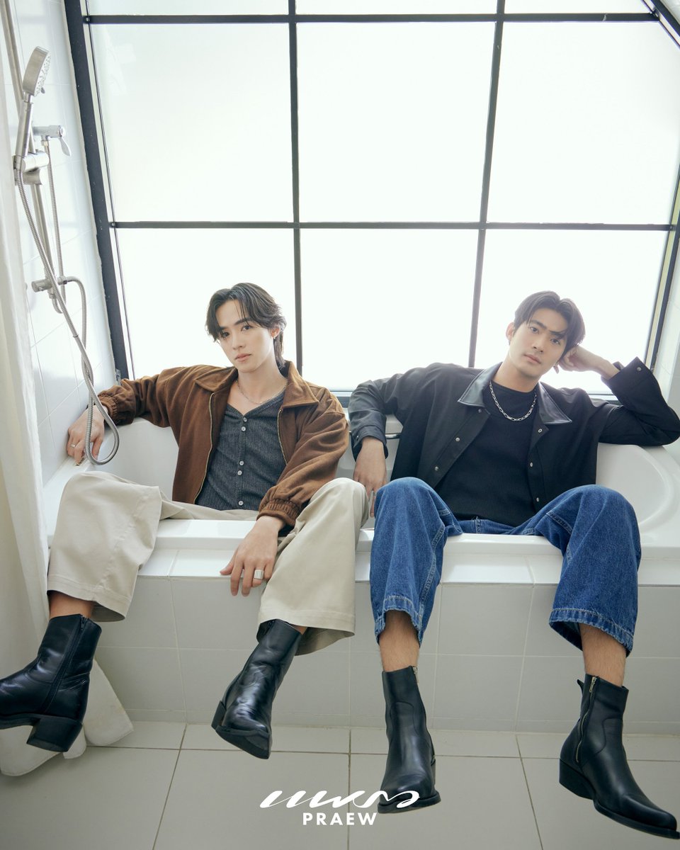 Praewdaily's tweet photo. #PraewFavorXMySecretBoyfriends ระวังตกหลุมรัก ❤️‍🔥 แฟชั่นเซ็ตพิเศษจาก 'จูเนียร์ - ฟลุ๊คจ์ – ไม้เอก - โบนัส' จาก iQIYI Original ‘My Secret Boyfriends แฟนลับ ครับผม’ ที่มาครบทุกลุคทั้ง หล่อ เท่ น่ารัก จนใจละลาย 🫠

🔗 https://t.co/FJbCRc7QkR

#PraewFavor #MySecretBoyfriends #แฟนลับครับผม #iQIYIOriginal #Praewmag