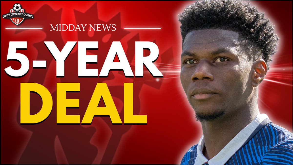 MUFCCommChannel's tweet photo. Contract Offered? 😱

Midday News Show now available on YouTube. Link below 👇 

https://t.co/HRHaRSVAKL https://t.co/6tdRI3HUEi