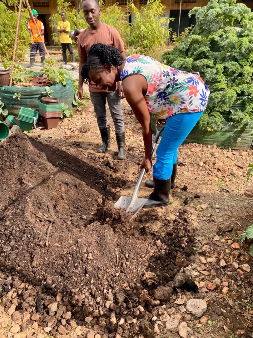 NutritionistKD's tweet photo. Vegetable Garden Preparation being done by Nutrition Students @VUKampala. Did you know vegetables beat the rise of Micro nutrients deficiency ? 

Should you think of Advancing your career in Nutrition and Dietetics, for blended learning that meets the modern worlds needs ? 

Join VU this July intake and feel the difference in your career, @ReachDrMuganga, @AHPC_Ug