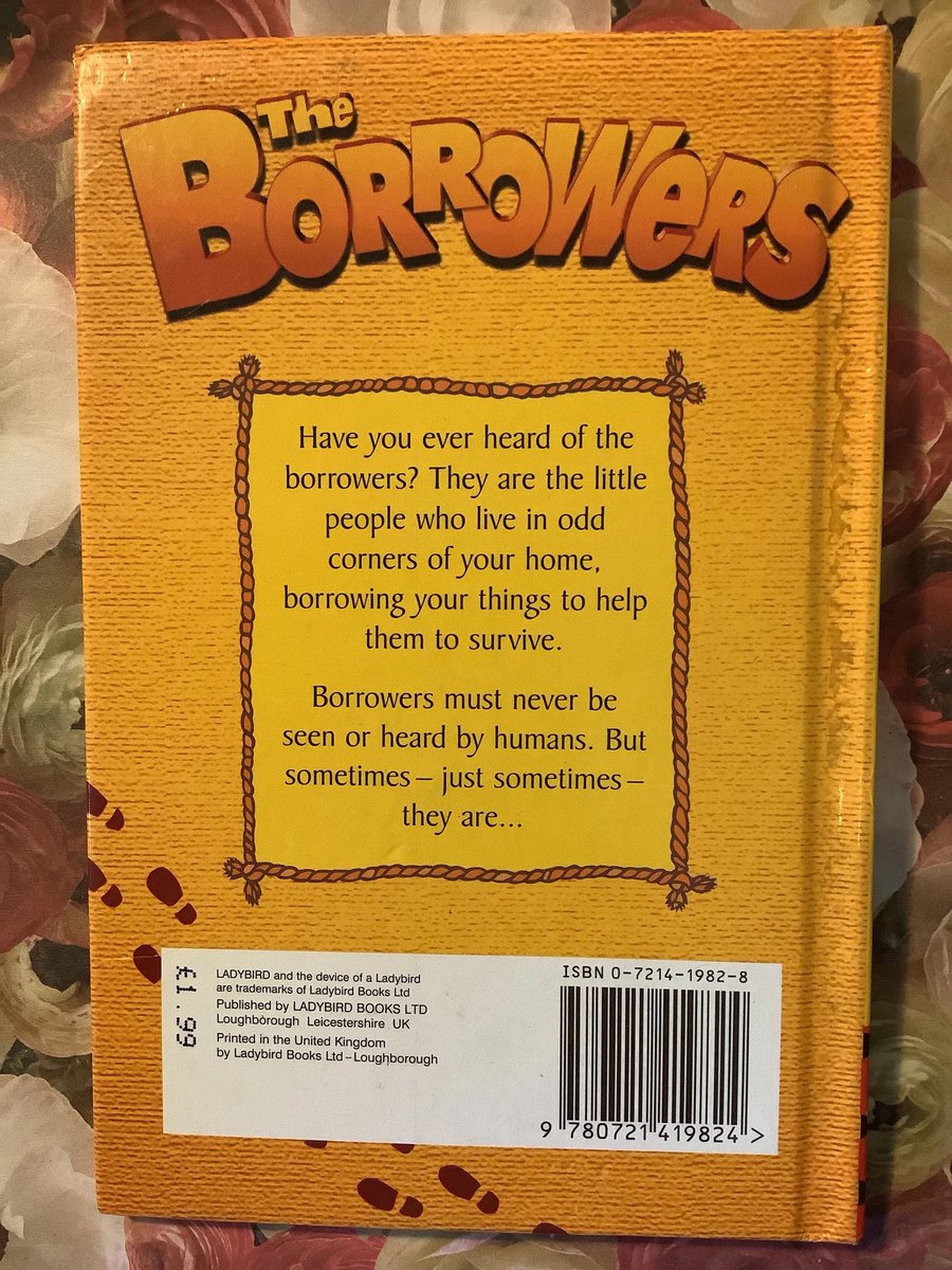 WatsonsVintage's tweet photo. Vintage 1997 Disney's 'The Borrowers' Hardback Collectable Ladybird Book - Childhood Nostalgia - Book Of The Film - Nostalgic Birthday Gift https://t.co/GU7or3h69r via @Etsy #VintageBooks #LadybirdBooks #TheBorrowers #WaltDisney #1997Gift #90snostalgia https://t.co/baP88QlsHR