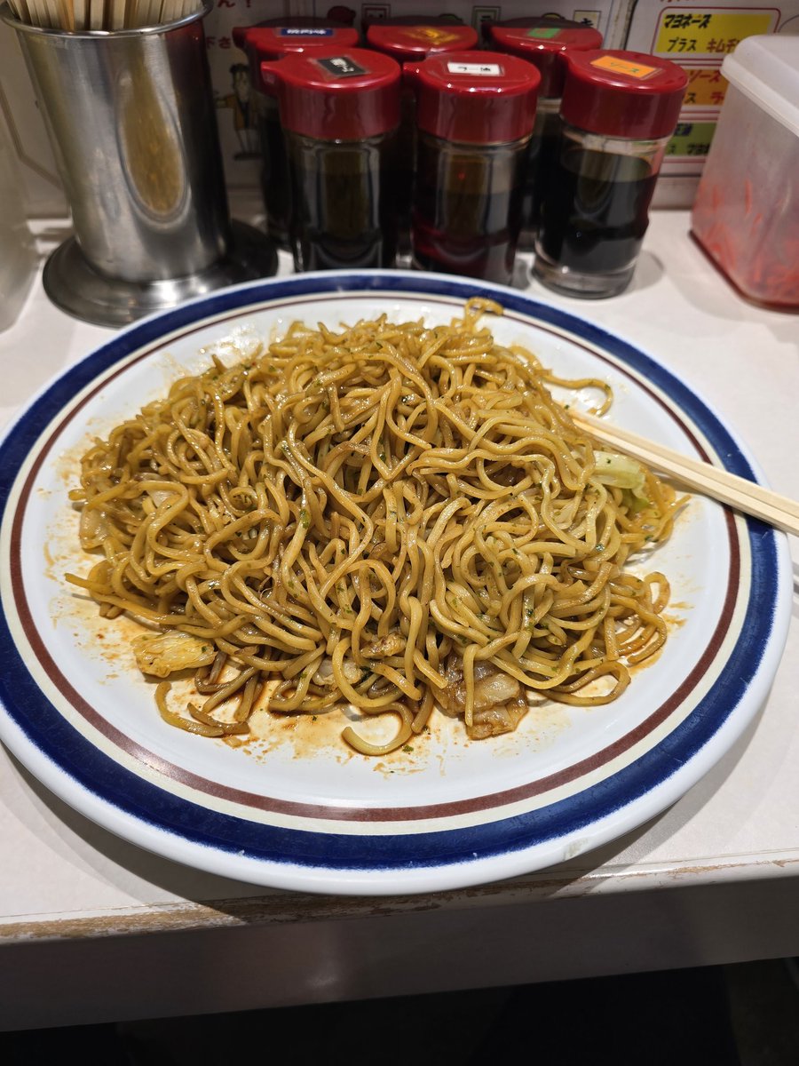 painkiller313's tweet photo. 今日のお昼ごはん
今日も今日とてスーパーです😅
今日も、美味しく頂きました( 〃▽〃)
#今日のお昼ごはん
#やきそば屋
#駅前本店
#焼きそば
#スーパージャンボ
#北海道
#札幌市
#札幌グルメ
#札幌ランチ
#中央区
#アスティ45
#B1F https://t.co/F4gRPrwqvg