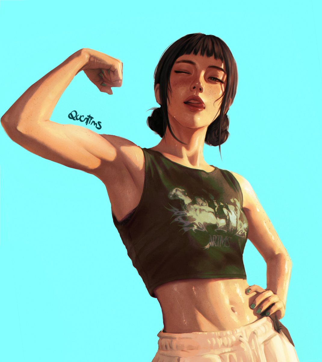 Quentims's tweet photo. Post Workout Zoey
#KPOPDEMONHUNTERS https://t.co/XnJ3GujNPj