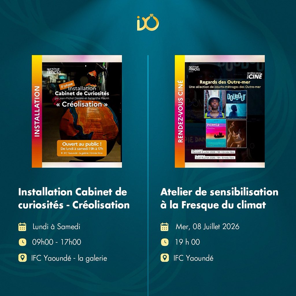 IdoEvents75256's tweet photo. Whether you’re passionate about culture, an aspiring entrepreneur, or looking to develop new skills, discover the must-attend events happening across Cameroon.

Find all the details, locations, and many more events directly on our app! https://t.co/K6tc5qrRxQ https://t.co/P20Rl88oPr