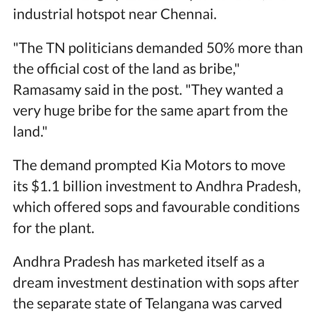 elonmuskiscute_'s tweet photo. @UpdatesChennai @CMOTamilnadu @TVKVijayHQ They resigned because they realised they can't bribe anymore since it isn't the DMK that's ruling.

I'd say good riddance. The real reason Andhra got investments is because of incompetence and corruption under DMK. All we can do is hope that we recruit better people https://t.co/Jfd64B4OPi