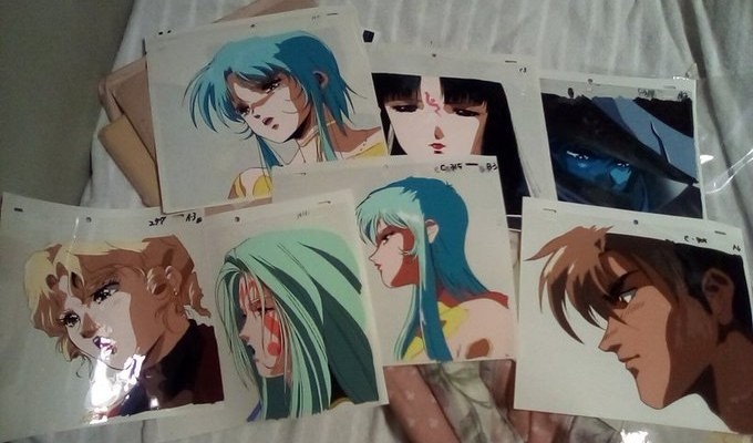 超時空要塞マクロス Ⅱ -LOVERS AGAIN- 』 1992年 OVA 全6巻 の セル画