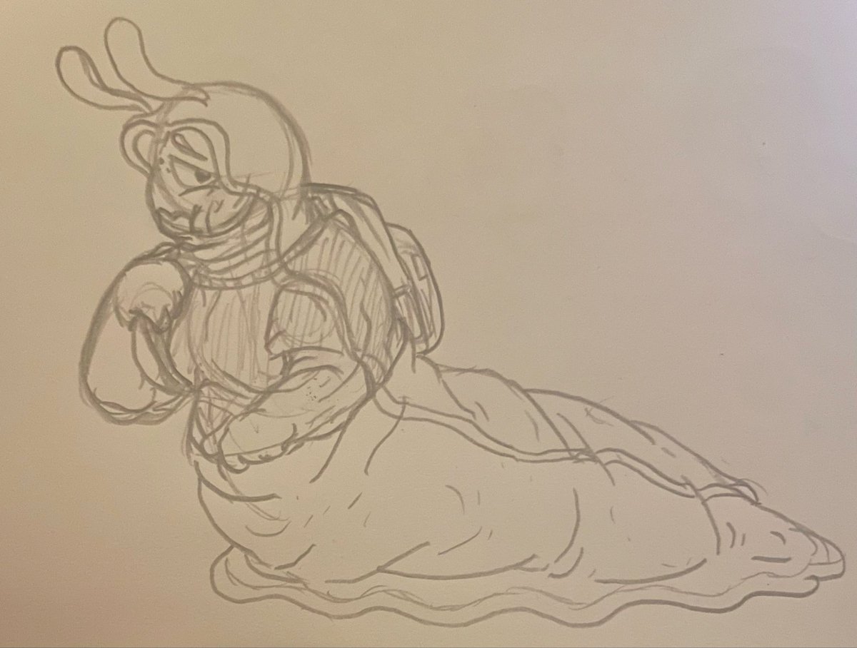 Andizoidart's tweet photo. Scuffed concept art ever, just drew over bits, whatever, Squirm would be a Nudibranch/Sea Slug. He can’t even get the straps of his backpack over both shoulders bro.

#greenvalleyhigh // #greenvalleyhighoc sort of ig idk man my fat son, Hurley Atkins. https://t.co/GFCnTKCSFD
