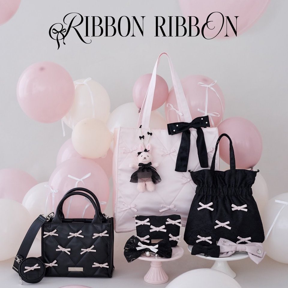 🎀Ribbon Ribbon🎀 ブランドアイコンのリボンをたっぷり散りばめた