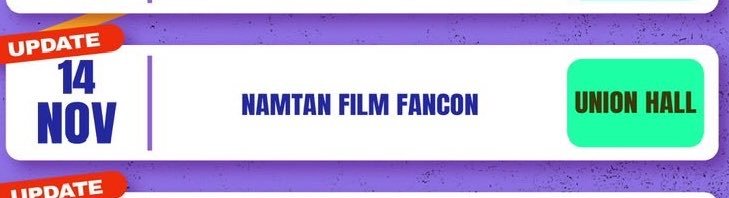 namtanfilmss's tweet photo. To my fellow Lunar-Mochi-Fuji friends,

We had to fight a lot, demand everyday to get Union Hall. So let's promote the fancon everywhere and make sure it gets sold out fast and secure extra date on 13th. NamtanFilm and Lunars had to wait 1 year for this fancon. Let's do our best 🥹🫂🩵💛🤍❤️‍🩹

#น้ำตาลฟิล์ม #namtanfilm