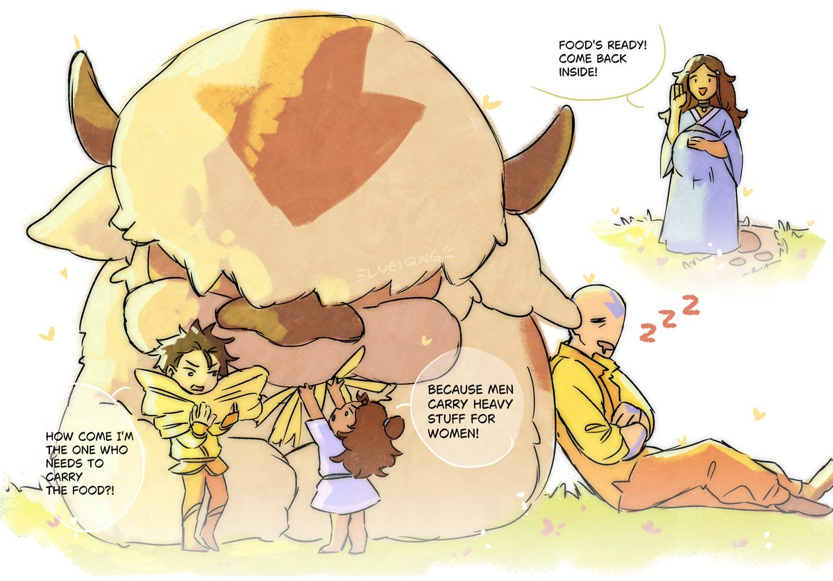 luei_qng's tweet photo. 🦋

#atla #kataang #bumi #kya 
(color study again to fuel my creative juice) https://t.co/CwIWvGE4DC