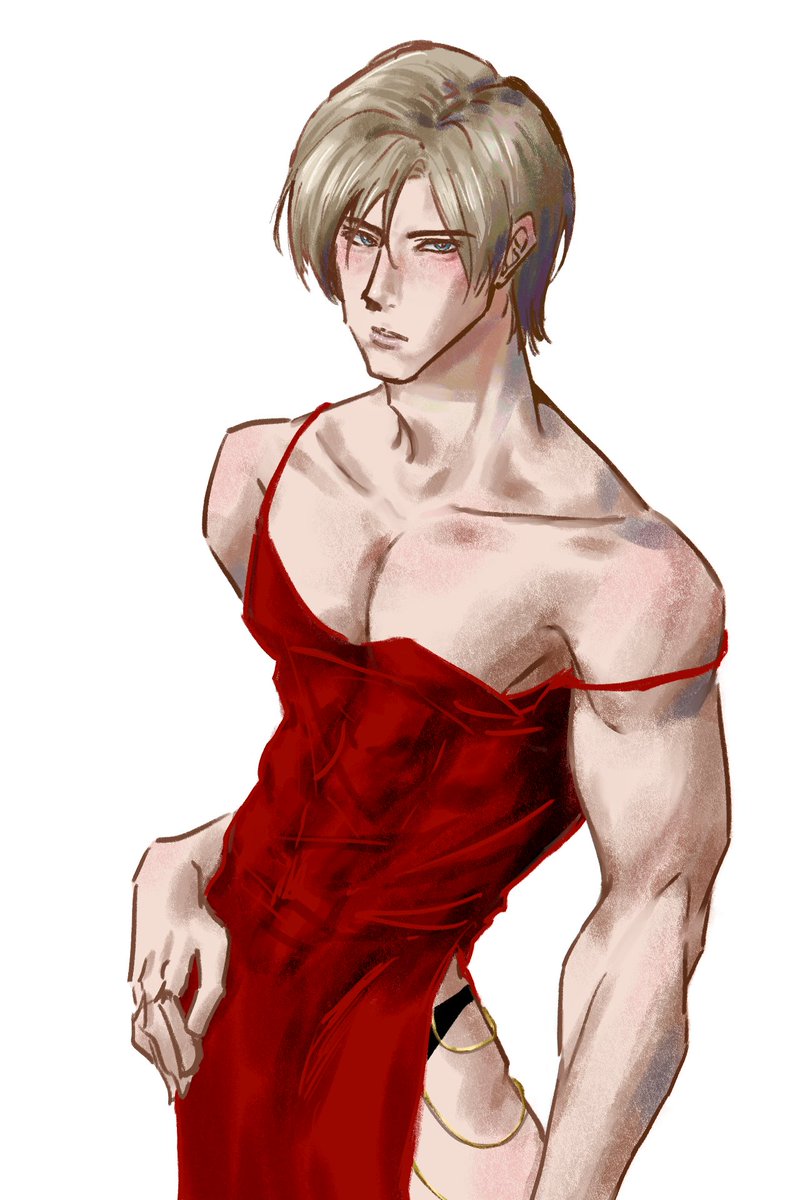 soba_5959's tweet photo. #leon #ResidenEvil #RE4R 👗 https://t.co/XPSYVT2pSX