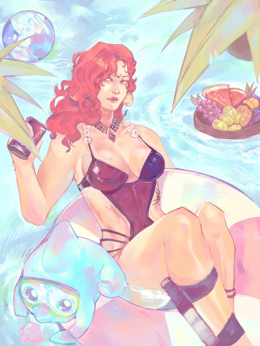 iinfnt8a's tweet photo. 🐟☀️  I love jeff 

#marvelrivals #blackwidow #jeffthelandshark #marvelrivalsfanart https://t.co/Tjbrw0F1W2