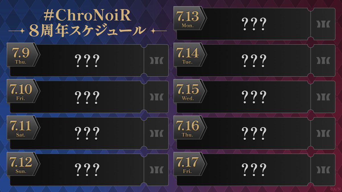 an_njsj_928's tweet photo. #ChroNoiR8周年 
恐ろしいのが去年でこの量なんだよね😱

今年のくろのわどうなっちゃうの？💦
もしかしてアルバムとかライブあったり?💭⸒⸒ https://t.co/zu5BIrhe44