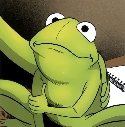 Autisto_Eth's tweet photo. @Cransbyy @vladtenev @RobinhoodApp robin hood frog on the robin hood chain

makes sense https://t.co/7zqi2FmUVD