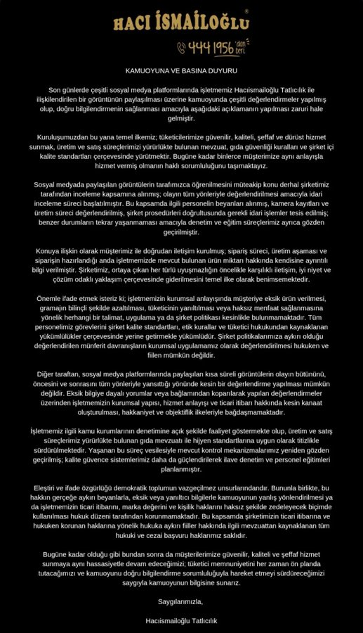 turkoshitp0st's tweet photo. Bu firma bu skandala çalışanları işten çıkararak yanıt vermiş... Lan sanki eksik tatlıyı adamlar cebine attı patronlar söylemiştir öyle yapmışlardır işte sizde vicdan yok mu https://t.co/lZDPyxko7I