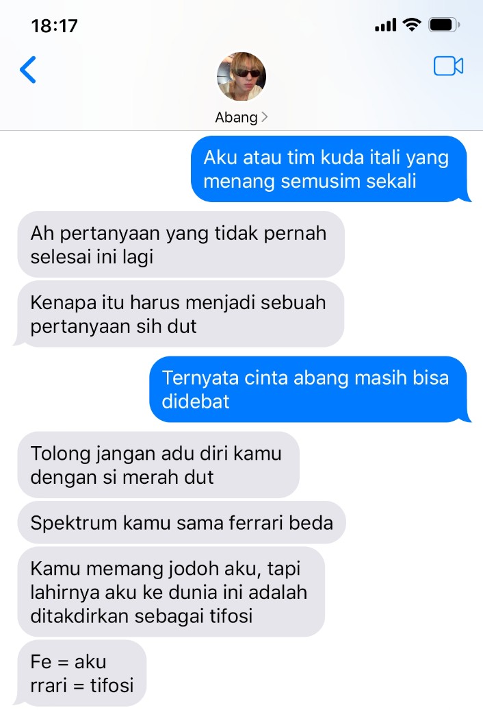 kucingitisme_'s tweet photo. abang yang tifosi dan dut yang selalu makan hati

marseongz one tweet au https://t.co/EmuTLTeM89