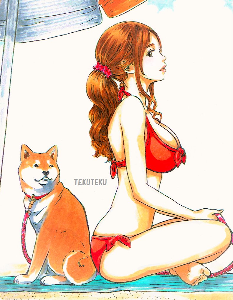 tekutekuman's tweet photo. #夏の自分の絵大好きさん水着祭り 👙✨ https://t.co/FysptwnAQa