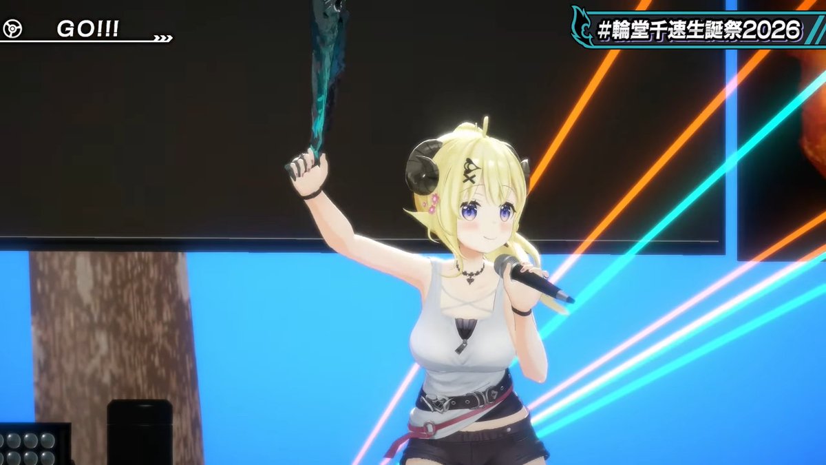 チャチャ様オーダー専用（4月16日迄お取り置き） 初っ端つぼはち！ わためぇがタオル回してるぞおお！！ #輪堂千速生誕