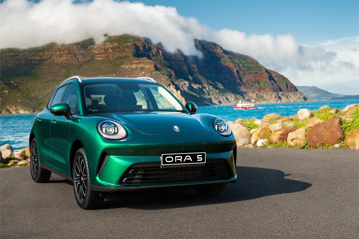 khuleonwheels's tweet photo. New GWM ORA 5 arrives in South Africa with petrol, hybrid and EV power. See details here: https://t.co/SGA670Nd9j
#GWMSA #GWMOra5 #YourNextMove https://t.co/LIDd2HAXUX