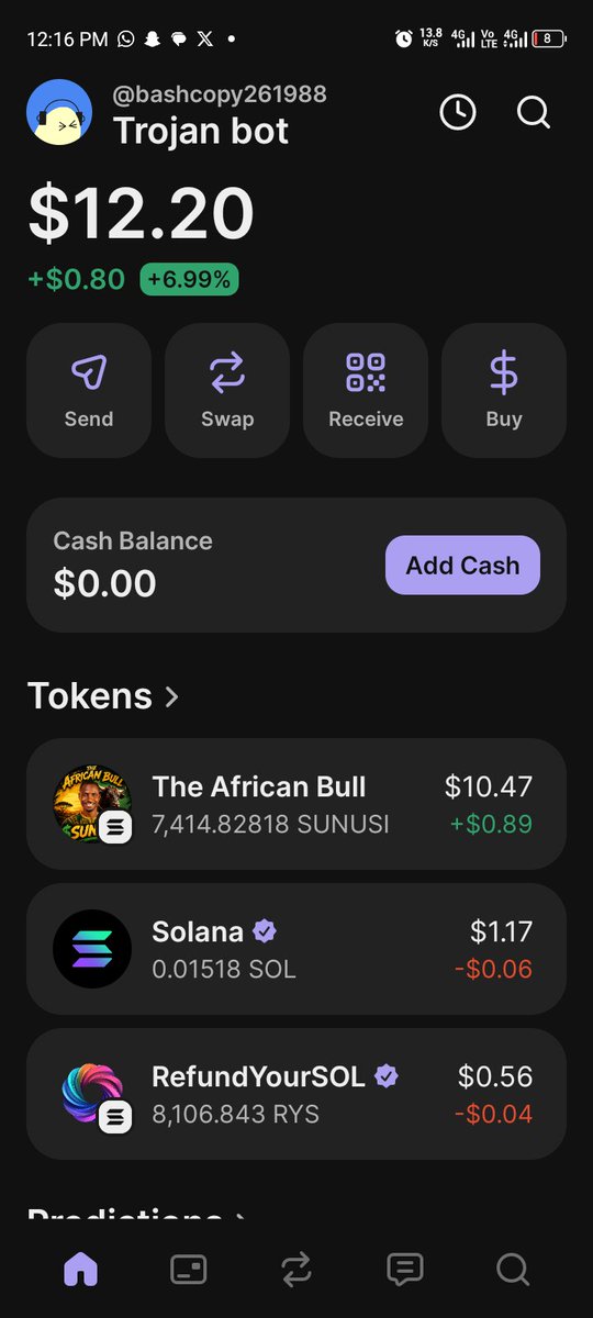 BashirBashcopy's tweet photo. @muhd_cash Here is my wallet hold from day one https://t.co/3f9Q7aESo7