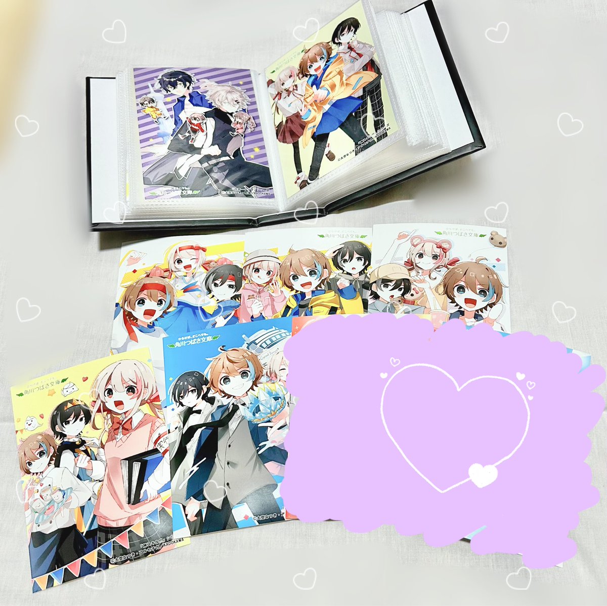 hobo_ROM_'s tweet photo. @natsuki_ozora (世界一クラブに続き神スキル!!!もたくさん追加✨早速プリントしてきました〜！🥰挿絵まで印刷できるなんてありがたい…！😭💖専用ファイルがどんどん埋まっていって嬉しいです……💓) https://t.co/cf0uJ1oEWn