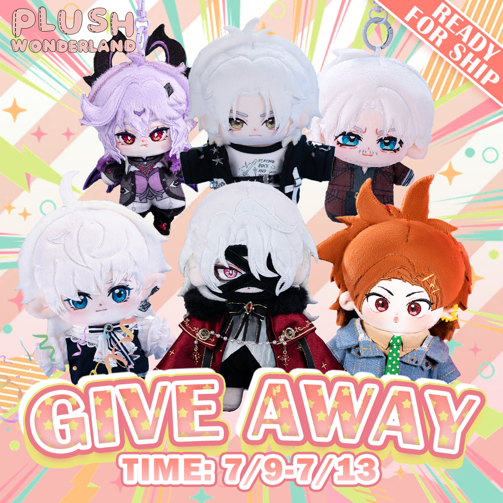 WonderlandPlush's tweet photo. 🎉 GIVEAWAY TIME🎉
We'll pick 𝟭 lucky winner who gets to choose ANY new plushie they love!
🎁Ready to test your luck?

👇 How to Join:
- Follow us
- Like, comment &amp; tag 1 friend
- Share this post

💖 Giveaway Time: 7/9-7/13
#giveaway #plush #genshin #devilmaycry #yttd https://t.co/QJal7r8OLT
