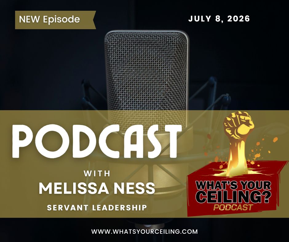 coachmonte's tweet photo. 🔴 LIVE NOW!

Episode 69 of the #WhatsYourCeiling Podcast is here!

Melissa Ness shares practical insights on servant leadership, trust, and building stronger teams.

Available now on YouTube &amp; your favorite podcast platform.

👍 Like &amp; subscribe.

#Leadership #ServantLeadership https://t.co/09cJqon5Yh