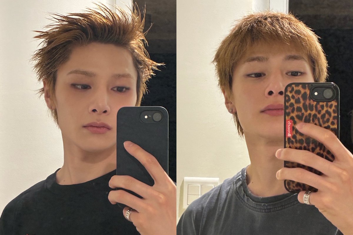 top_ayen's tweet photo. hair up 🦔                            hair down 🥥 https://t.co/kpGkZy6aMn