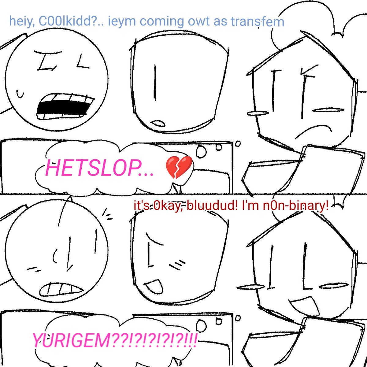 PhyllizVi_Lol's tweet photo. I had this idea for a long time, just decided to draw it today 

#bluukidd #c00ldud #bluududxc00lkidd #pr3typriincess https://t.co/m4f7AqtFhX