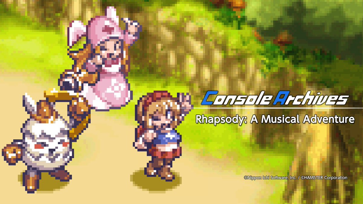 NinEverything's tweet photo. Rhapsody: A Musical Adventure is this week’s Console Archives game on Nintendo Switch 2 https://t.co/xk9Z94nsIu https://t.co/RHTUvxA3j3