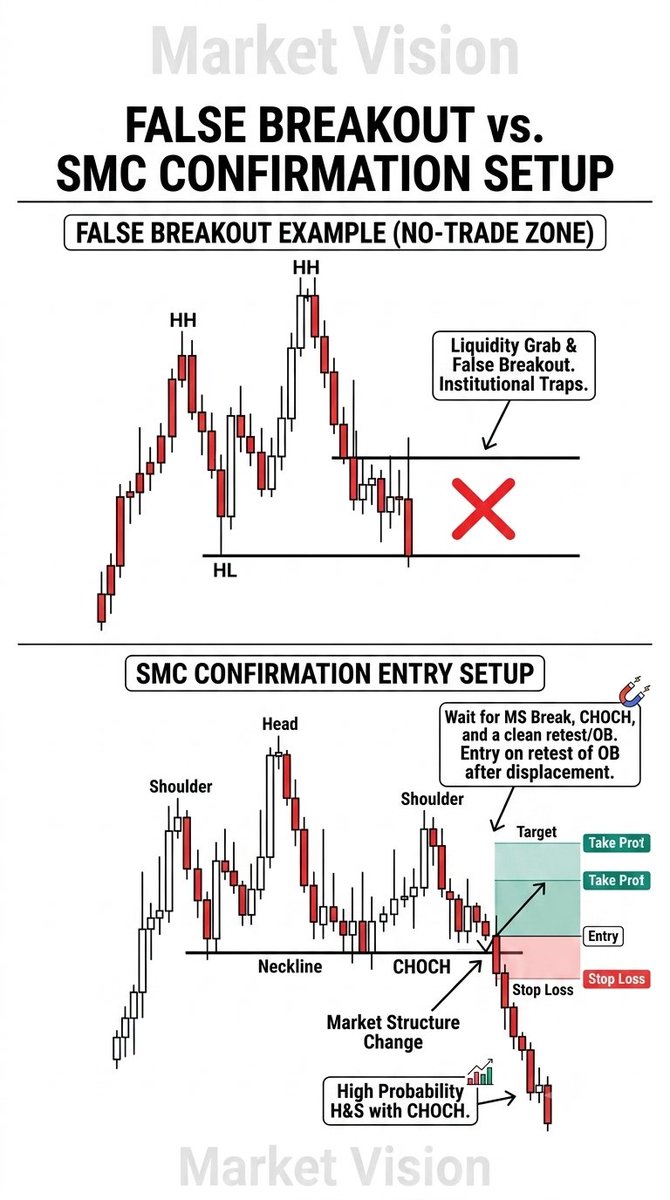 _smc45's tweet photo. False Breakout vs. SMC Confirmation Setup 📉

#DXY #DollarIndex #USDIndex #ForexTrading #SmartMoneyConcepts #SMCTrading #PriceActionTrading https://t.co/zKnN5aAR0S